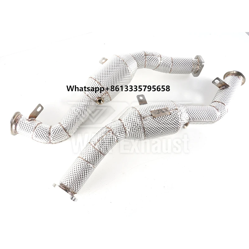 Performance Exhaust Downpipe for Infiniti Q50 2013-2021 High-flow Downpipe with Catalytic Converter Header With Heat Shield
Performance Exhaust Downpipe for Infiniti Q50 2013-2021 High-flow Downpipe with Catalytic Converter Header With Heat Shield