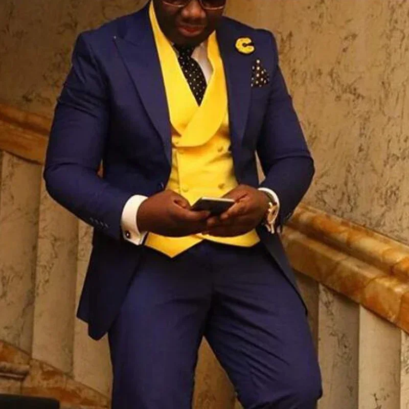 Business Men Suits Slim Fit Wedding Tuxedo For Groomsmen 3 Pcs Jacket Vest With Pants Office Male Fashion Costume 2025
Business Men Suits Slim Fit Wedding Tuxedo For Groomsmen 3 Pcs Jacket Vest With Pants Office Male Fashion Costume 2025