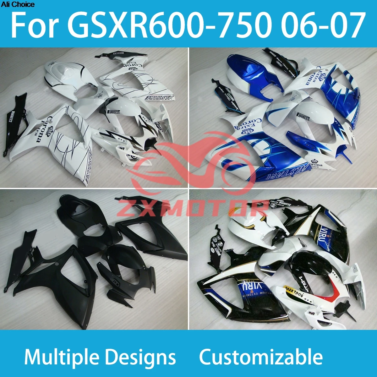 Инъекционные обтекатели для SUZUKI K6 GSXR600 GSXR750 06 07, полный комплект обтекателей для восстановления кузова GSXR 600 750 2006 2007
Инъекционные обтекатели для SUZUKI K6 GSXR600 GSXR750 06 07, полный комплект обтекателей для восстановления кузова GSXR 600 750 2006 2007