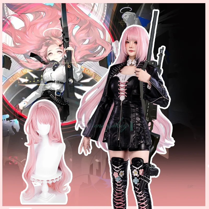 Game Arknights Lemuen Cosplay Costume Full Set - Uniform, Pink Wig, Long Boots & Corset, Women's Outfit for Halloween
Game Arknights Lemuen Cosplay Costume Full Set - Uniform, Pink Wig, Long Boots & Corset, Women's Outfit for Halloween