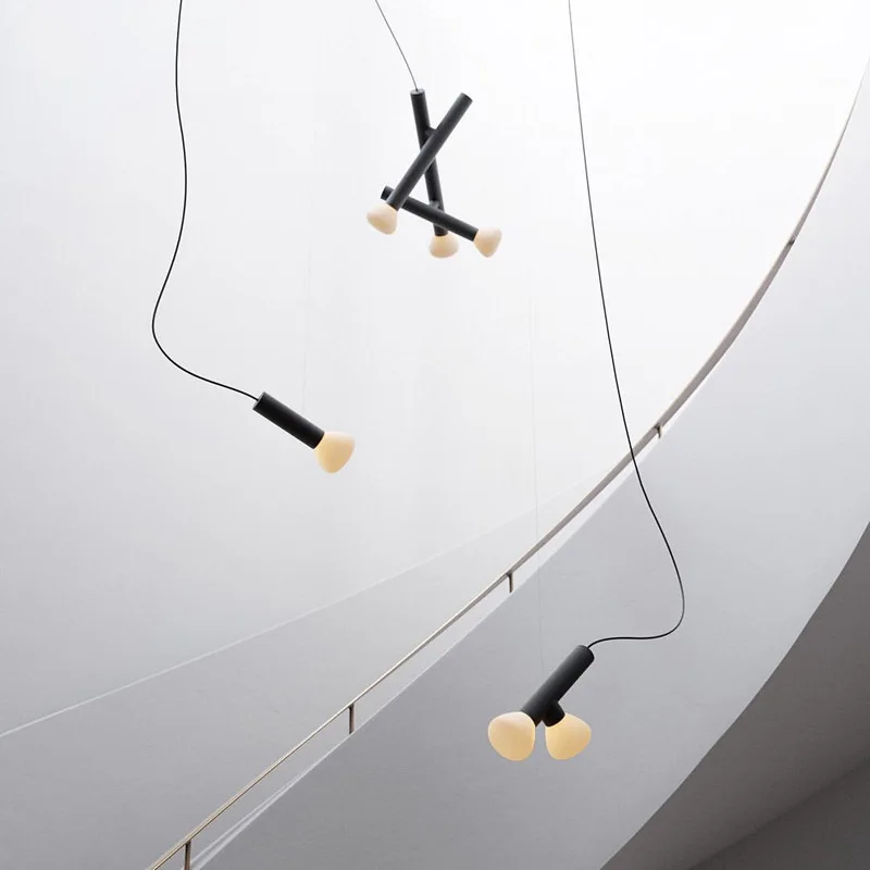 Nordic modern minimalist LED chandelier wabi-sabi staircase restaurant single head shop window bedroom bedside chandelier
Nordic modern minimalist LED chandelier wabi-sabi staircase restaurant single head shop window bedroom bedside chandelier