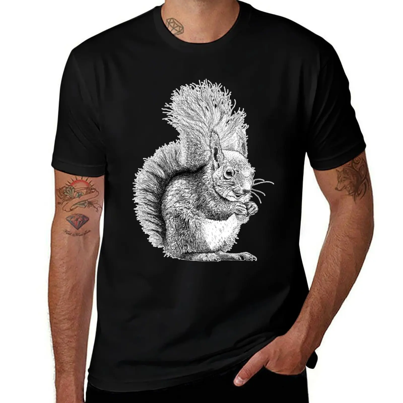 Squirrel Drawing T-Shirt Summer Holiday T-Shirt
Squirrel Drawing T-Shirt Summer Holiday T-Shirt