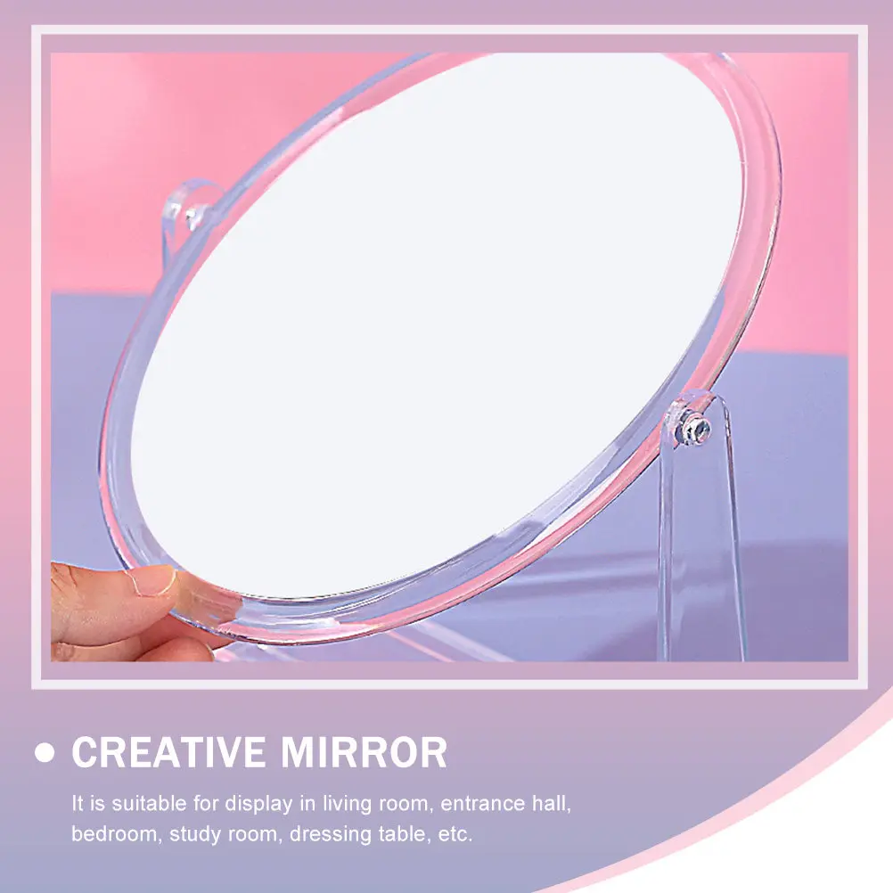 Набор из 2 уникальных акриловых зеркал для макияжа с гладкими краями, компактные настольные зеркала для спальни, туалетного столика, декоративные для дома
Набор из 2 уникальных акриловых зеркал для макияжа с гладкими краями, компактные настольные зеркала для спальни, туалетного столика, декоративные для дома