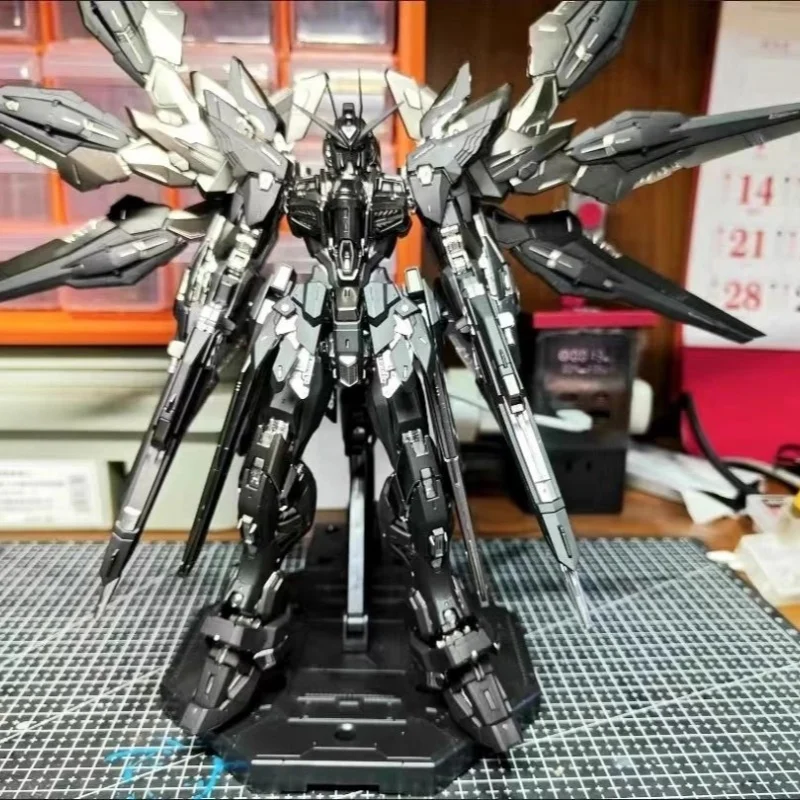 Hot Selling High-Quality Mgex Black Assault Free Midnight Painting Assembly Domestic 1:100 Hardware Model Holiday Birthday Gifts
Hot Selling High-Quality Mgex Black Assault Free Midnight Painting Assembly Domestic 1:100 Hardware Model Holiday Birthday Gifts