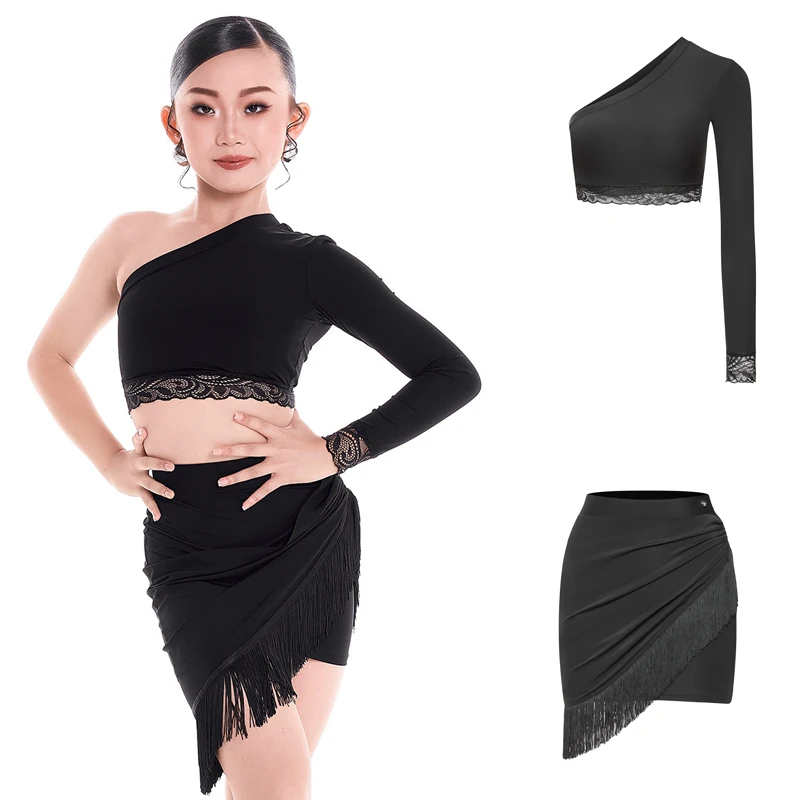 Kids Chacha Latin Dance Performance Suits Girls Latin Dance Competition Costume One Sleeve Latin Top Fringed Skirt SL15723
Kids Chacha Latin Dance Performance Suits Girls Latin Dance Competition Costume One Sleeve Latin Top Fringed Skirt SL15723