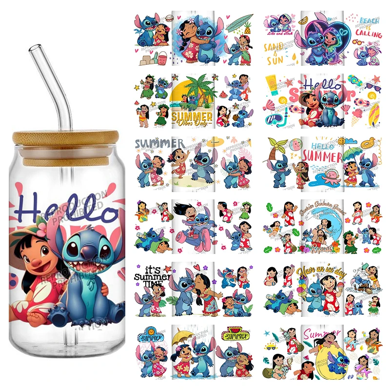 New Stitch and Liluo16oz UV DTF Sticker for 16oz Cup Wrap Transfers Sticker Custom Label DIY Self adhesive Sticker
New Stitch and Liluo16oz UV DTF Sticker for 16oz Cup Wrap Transfers Sticker Custom Label DIY Self adhesive Sticker