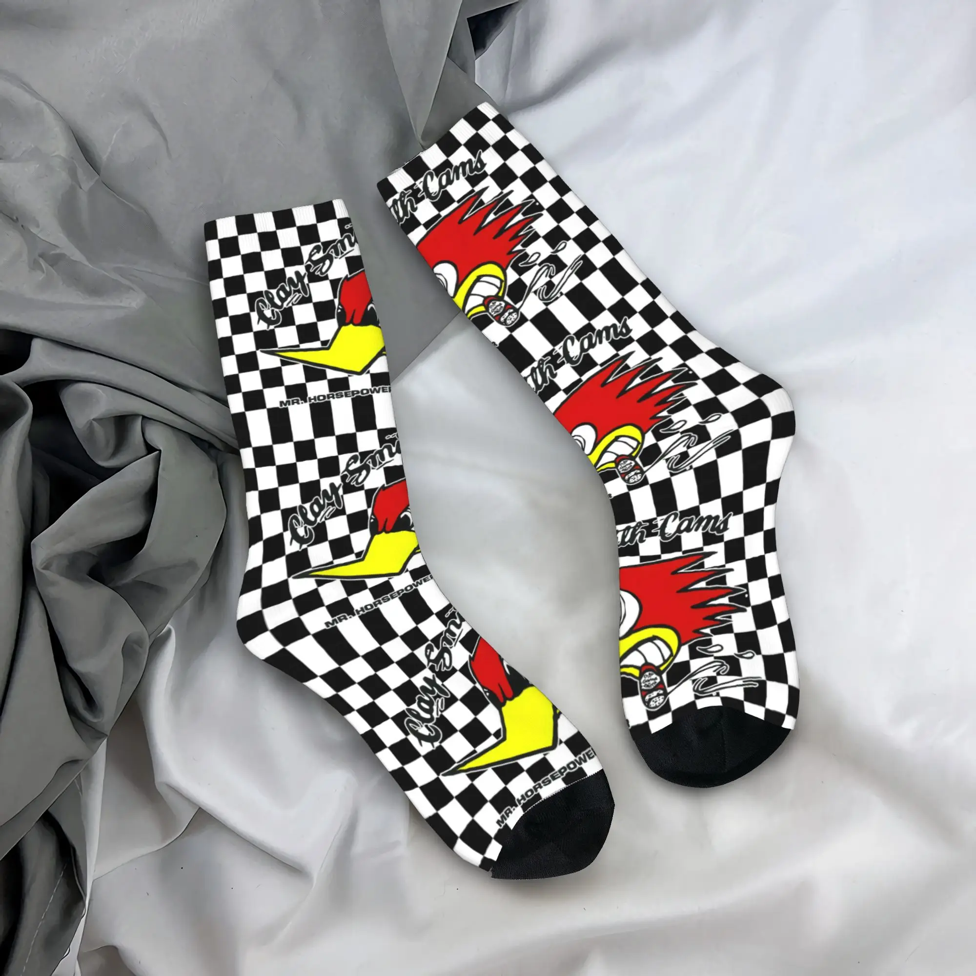 Custom Novelty Printing Mr. Horsepower Clay Smith Cams Socks Women Men Stretchy Summer Autumn Winter Made In The USA Crew Socks
Custom Novelty Printing Mr. Horsepower Clay Smith Cams Socks Women Men Stretchy Summer Autumn Winter Made In The USA Crew Socks