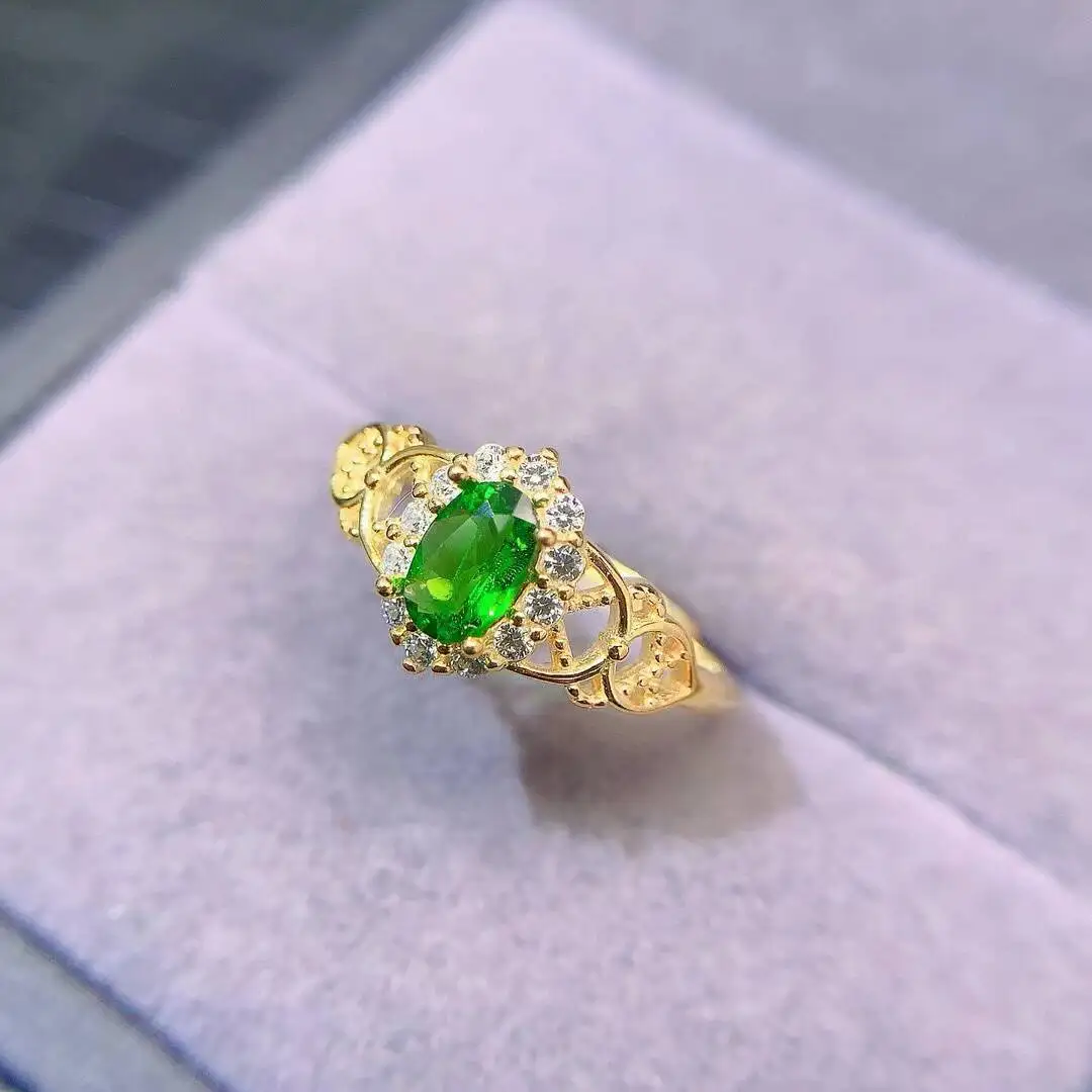 KJJEAXCMY New Jewelry Natural Women's Emerald Ring 925 silver inlay Colorful and splendid Crystal pure fire flash explosio
KJJEAXCMY New Jewelry Natural Women's Emerald Ring 925 silver inlay Colorful and splendid Crystal pure fire flash explosio