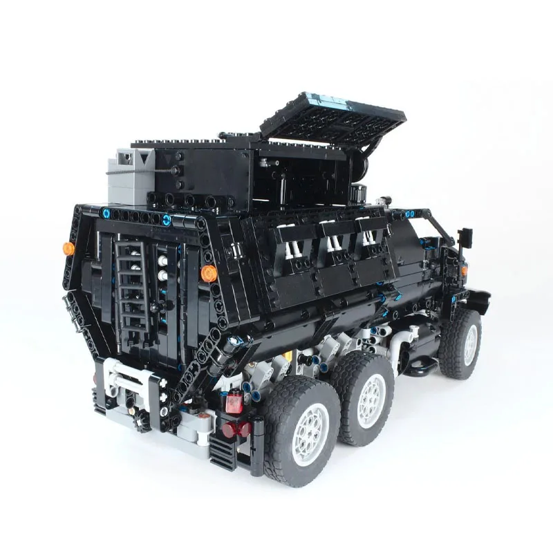 MOC-54624 New Urban Classic Remote Control Black Cargo Truck Building Block Model 1774 Parts Boys Children's Birthday Toy Gift
MOC-54624 New Urban Classic Remote Control Black Cargo Truck Building Block Model 1774 Parts Boys Children's Birthday Toy Gift