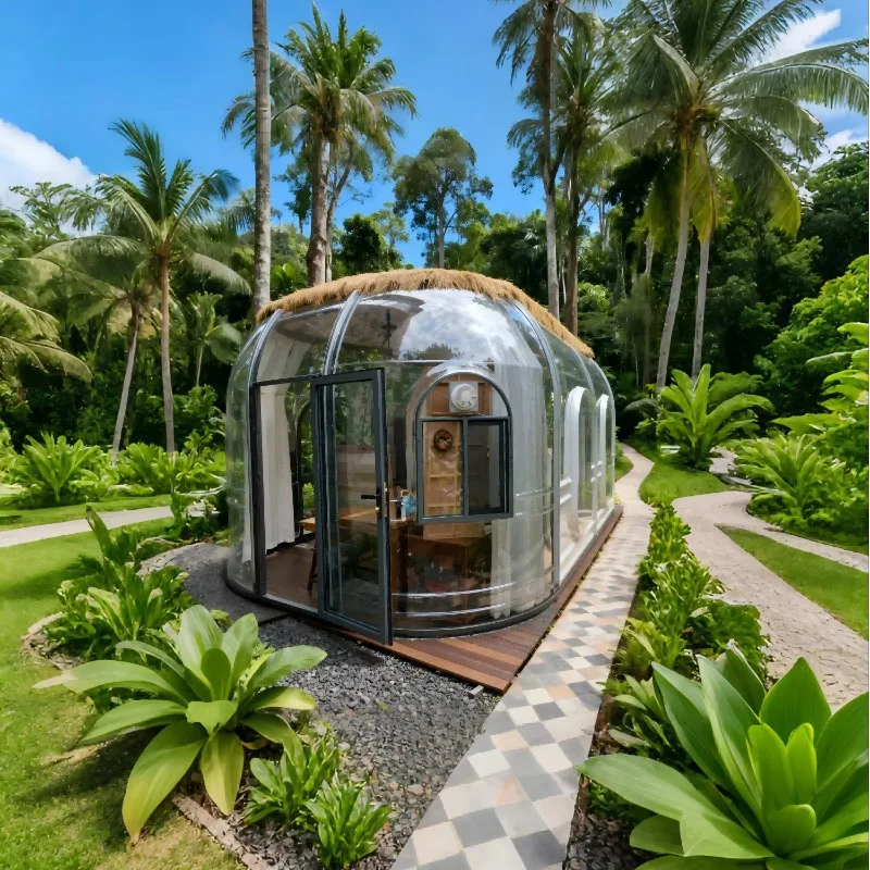Modern Easy Cleaning Polycarbonate Transparent Oval Modular Splicing Dome Bubble House Capsule Waterproof UV-resistant Four
Modern Easy Cleaning Polycarbonate Transparent Oval Modular Splicing Dome Bubble House Capsule Waterproof UV-resistant Four