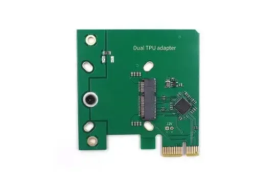 Adaptateur en TPU pour touristes Edge, plaque d'adaptation M.2 pour sites à profil bas PCIe x1
Adaptateur en TPU pour touristes Edge, plaque d'adaptation M.2 pour sites à profil bas PCIe x1