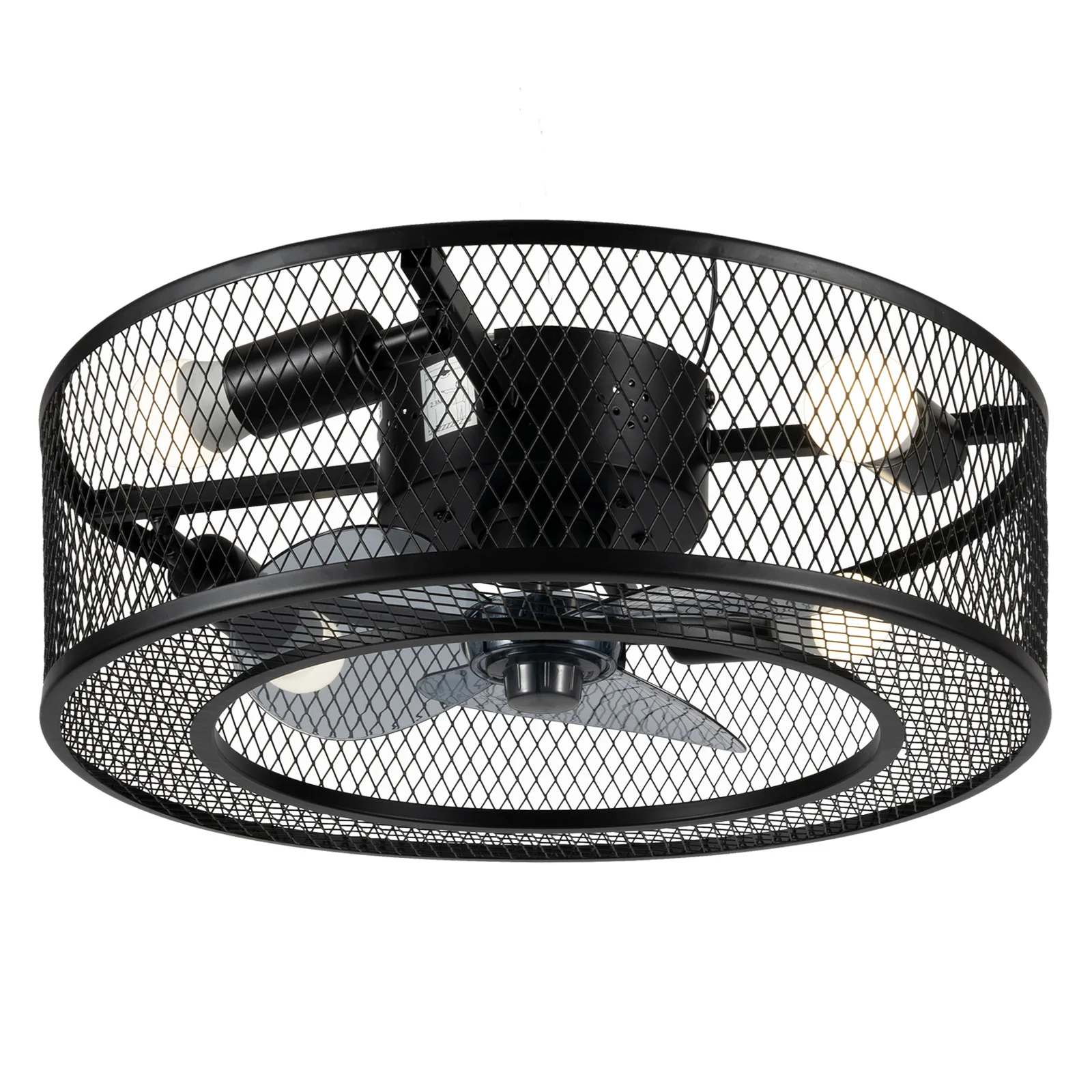 18-inch Fan Chandelier with Iron Frame in Black E27*4 with Remote Control Easy to Install for Home and Commercial Space
18-inch Fan Chandelier with Iron Frame in Black E27*4 with Remote Control Easy to Install for Home and Commercial Space
