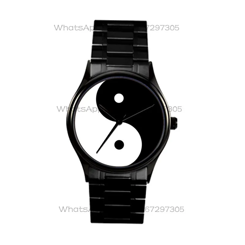 Creative Tai Chi Yin Yang Fish Gossip Quartz Watch, Traditional Culture Personalized Waterproof Simple Watch for Men Students
Creative Tai Chi Yin Yang Fish Gossip Quartz Watch, Traditional Culture Personalized Waterproof Simple Watch for Men Students