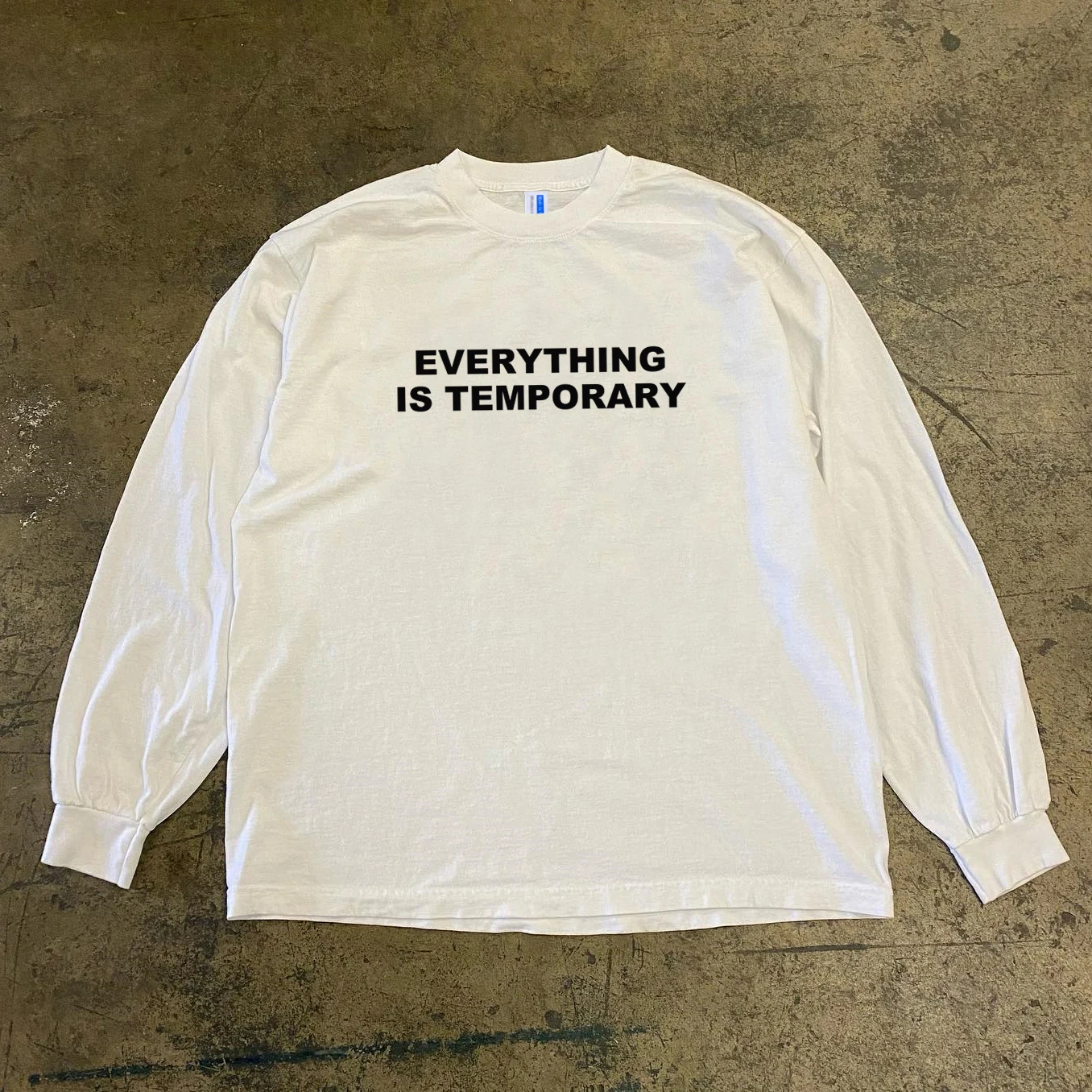 Heavyweight 300g Pure Cotton Long Sleeve Loose Fit American Ins Couples T-Shirt by Xiao Chen Story Multi
Heavyweight 300g Pure Cotton Long Sleeve Loose Fit American Ins Couples T-Shirt by Xiao Chen Story Multi