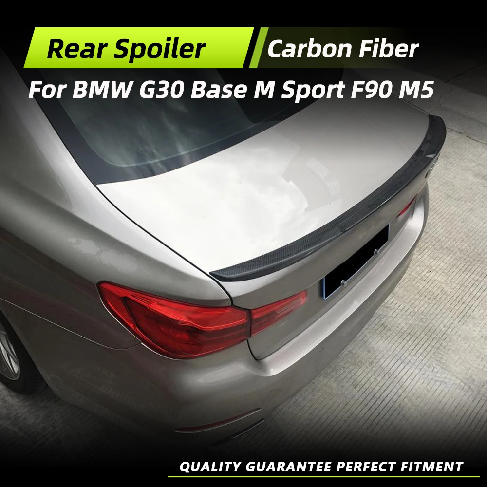 Carbon Fiber Car Rear Trunk Racing Spoiler For BMW 5 Series G30 Base Sedan M Sport F90 M5 2017-2022 Car Rear Boot Spoiler Wing
Carbon Fiber Car Rear Trunk Racing Spoiler For BMW 5 Series G30 Base Sedan M Sport F90 M5 2017-2022 Car Rear Boot Spoiler Wing