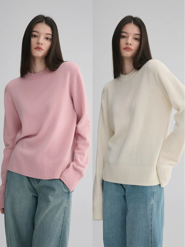 Женский вязаный свитер Maison Cecile из 100% шерсти, высококачественный, универсальный, базовый, осенне-зимний, модный
Женский вязаный свитер Maison Cecile из 100% шерсти, высококачественный, универсальный, базовый, осенне-зимний, модный