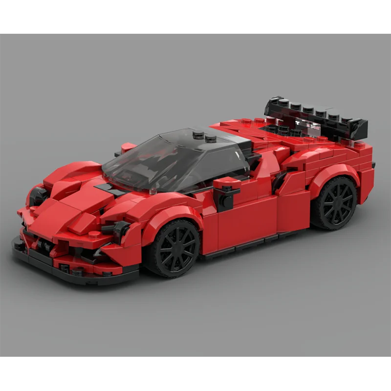 341 PCS Car Model MOC Le Mans Speed Classic SF90 Creative Educational Children's Building Block Gift
341 PCS Car Model MOC Le Mans Speed Classic SF90 Creative Educational Children's Building Block Gift