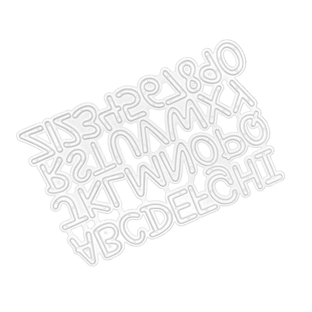 Letter Embossing Die Cutting Dies Template DIY Alphabet Shaped Stencil Metal Craft Making Number Lightweight Portable Easy Carry
Letter Embossing Die Cutting Dies Template DIY Alphabet Shaped Stencil Metal Craft Making Number Lightweight Portable Easy Carry