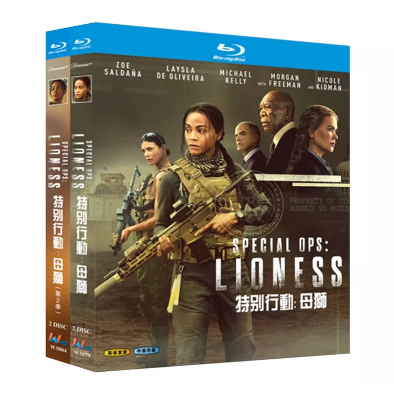 Blu-ray Ultra HD: Телесериал «Спецоперации: Львица», сезоны 1–2, набор BD-дисков в коробке
Blu-ray Ultra HD: Телесериал «Спецоперации: Львица», сезоны 1–2, набор BD-дисков в коробке