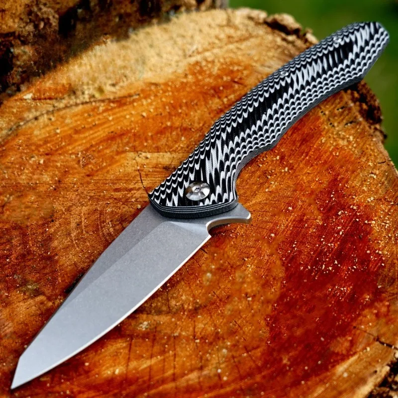 Portable Outdoor Camping Folding Knife D2 Blade G10 Serpentine Handle Pocket Survival Tactical Hunting Fruit Utility Knives Tool
Portable Outdoor Camping Folding Knife D2 Blade G10 Serpentine Handle Pocket Survival Tactical Hunting Fruit Utility Knives Tool