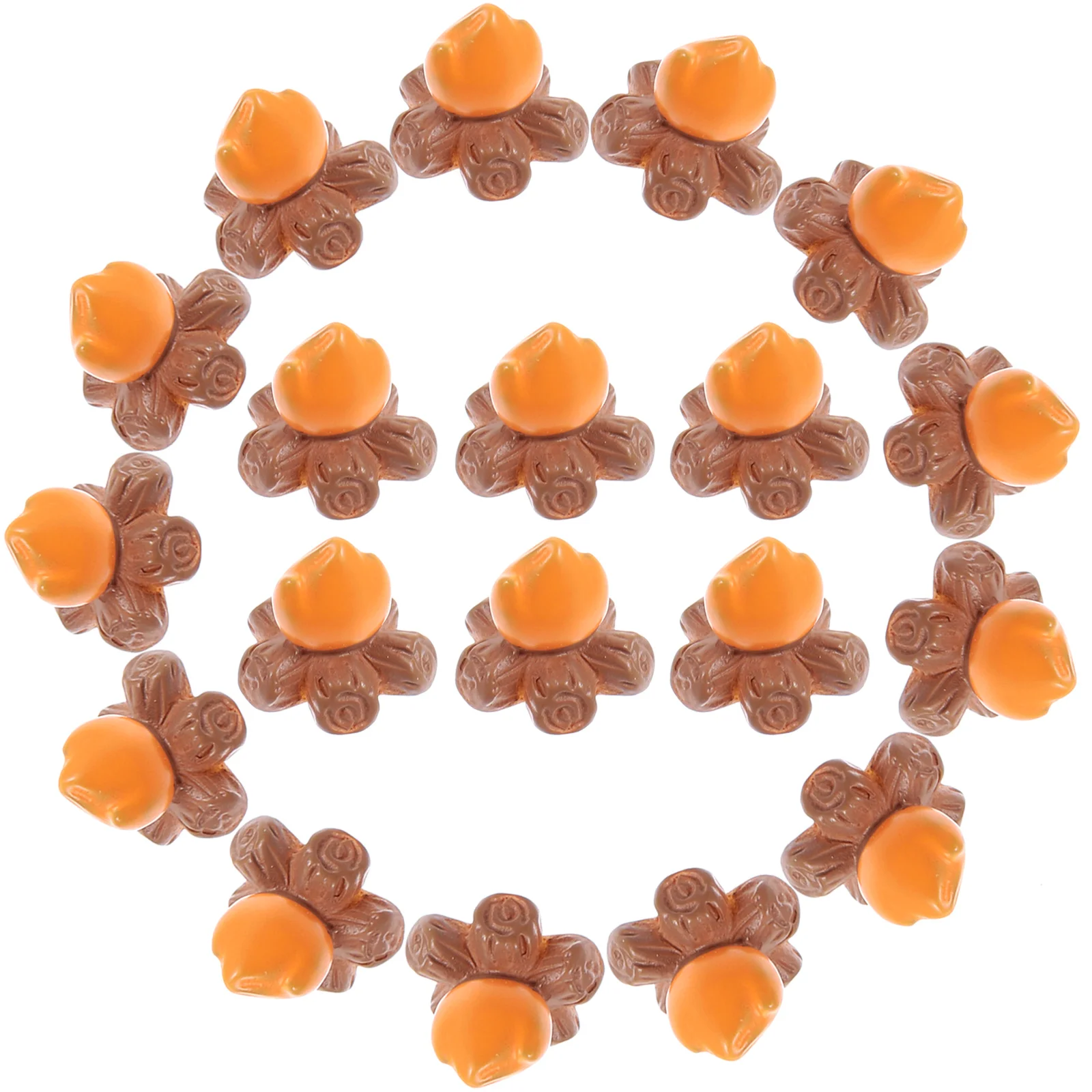 30 Pcs Bonfire Decoration Resin Fake Campfire Models Craft Supplies Halloween Miniatures Fire Sculpture Accessories For DIY
30 Pcs Bonfire Decoration Resin Fake Campfire Models Craft Supplies Halloween Miniatures Fire Sculpture Accessories For DIY