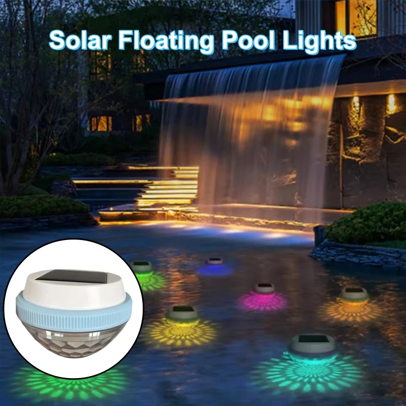 LED Outdoor Solar Lamp Fountain Floating Pool Light Automatic Night Lighting IP65 Waterproof Garden Pool Party Decoration
LED Outdoor Solar Lamp Fountain Floating Pool Light Automatic Night Lighting IP65 Waterproof Garden Pool Party Decoration