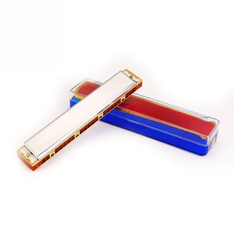 Polyphonic harmonica monophonic 24-hole children's harmonica 24-hole C key
Polyphonic harmonica monophonic 24-hole children's harmonica 24-hole C key