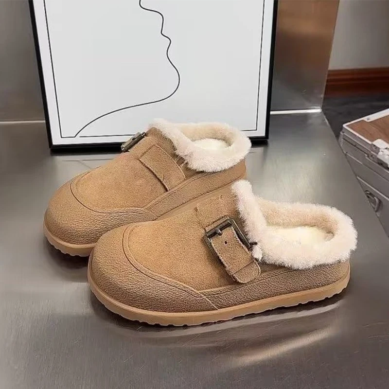 Flats Women Fluffy Mules Slippers Winter Shoes Woman Trend Sneaker 2025 Casual Sandals Comfort Short Plush Flip Flops De Mujer 
Flats Women Fluffy Mules Slippers Winter Shoes Woman Trend Sneaker 2025 Casual Sandals Comfort Short Plush Flip Flops De Mujer