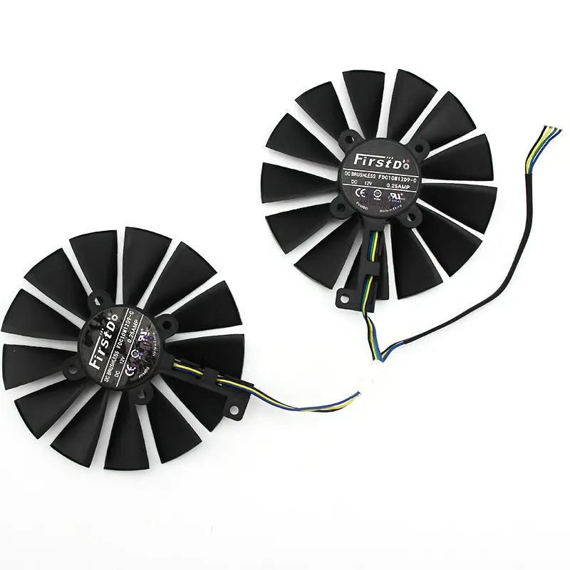 Original Graphic cards cooling fan FDC10M12D9-C DC12V 0.25A Diameter 95MM 13 blades 1Set
Original Graphic cards cooling fan FDC10M12D9-C DC12V 0.25A Diameter 95MM 13 blades 1Set