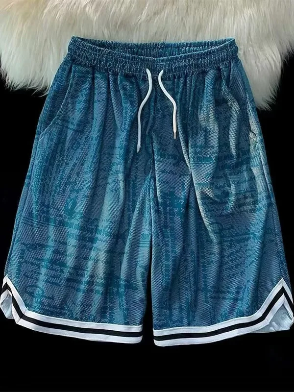 Casual Breathable Summer Thin Mesh Basketball Shorts Men's Fitness Sport Middle Length Trendy Brand New Versatile Five-Quarte...
Casual Breathable Summer Thin Mesh Basketball Shorts Men's Fitness Sport Middle Length Trendy Brand New Versatile Five-Quarte...