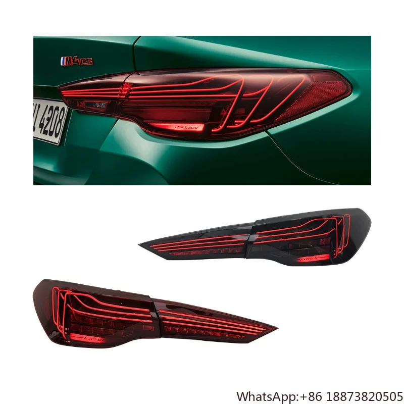 G22 G82 M4 GTS Upgrade Taillight for BMW 4 Series 2020-2024 Retrofit to CSL Laser Dynamic Signal Lamp DRL Rear Lights 425i 430i
G22 G82 M4 GTS Upgrade Taillight for BMW 4 Series 2020-2024 Retrofit to CSL Laser Dynamic Signal Lamp DRL Rear Lights 425i 430i