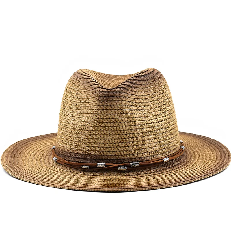 Simple Men Summer Beach Hat Western Cowboy Hat Women Outdoor Beach Sun Caps Girl Straw Hat Sombrero Hombre Cowgirl Jazz Cap
Simple Men Summer Beach Hat Western Cowboy Hat Women Outdoor Beach Sun Caps Girl Straw Hat Sombrero Hombre Cowgirl Jazz Cap
