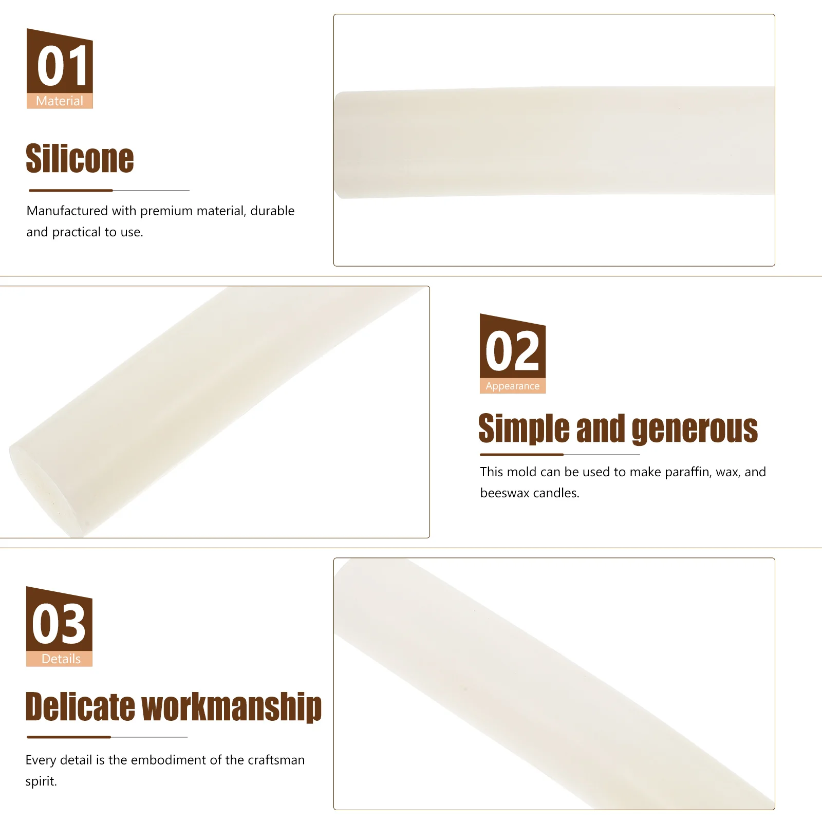 Creative Spiral Rod Mold Diy Wax Molding Tool For Scented Decorative Candles Easy Demoulding Portable Lightweight
Creative Spiral Rod Mold Diy Wax Molding Tool For Scented Decorative Candles Easy Demoulding Portable Lightweight