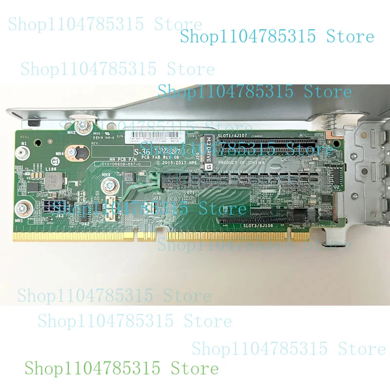 New Original 875056 -001 877946 -001 871820 -001 809461 -001 For HP DL388 Gen10 G10 Server 8X 2 16X 1 PCIE Riser Card With M.2 P
New Original 875056 -001 877946 -001 871820 -001 809461 -001 For HP DL388 Gen10 G10 Server 8X 2 16X 1 PCIE Riser Card With M.2 P
