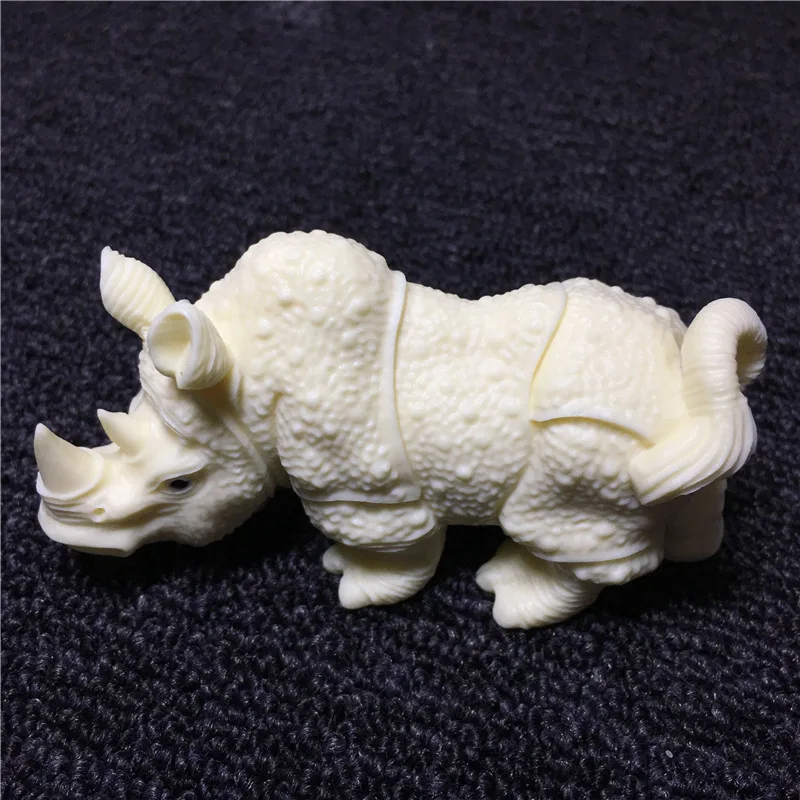 Ivory Nut Carved Armor Rhinoceros10*5.5*4cmModern Fashion Home Decorations Car Crafts Ornaments
Ivory Nut Carved Armor Rhinoceros10*5.5*4cmModern Fashion Home Decorations Car Crafts Ornaments