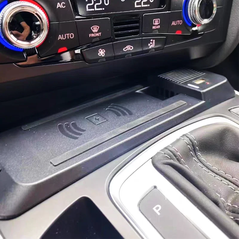 Быстрое зарядное устройство для мобильных телефонов Audi Q5, SQ5, A5, S5, RS5, A4, B8 2016-2020, для iPhone, беспроводная Подставка для зарядки, держатель телефона, центральная консоль
Быстрое зарядное устройство для мобильных телефонов Audi Q5, SQ5, A5, S5, RS5, A4, B8 2016-2020, для iPhone, беспроводная Подставка для зарядки, держатель телефона, центральная консоль