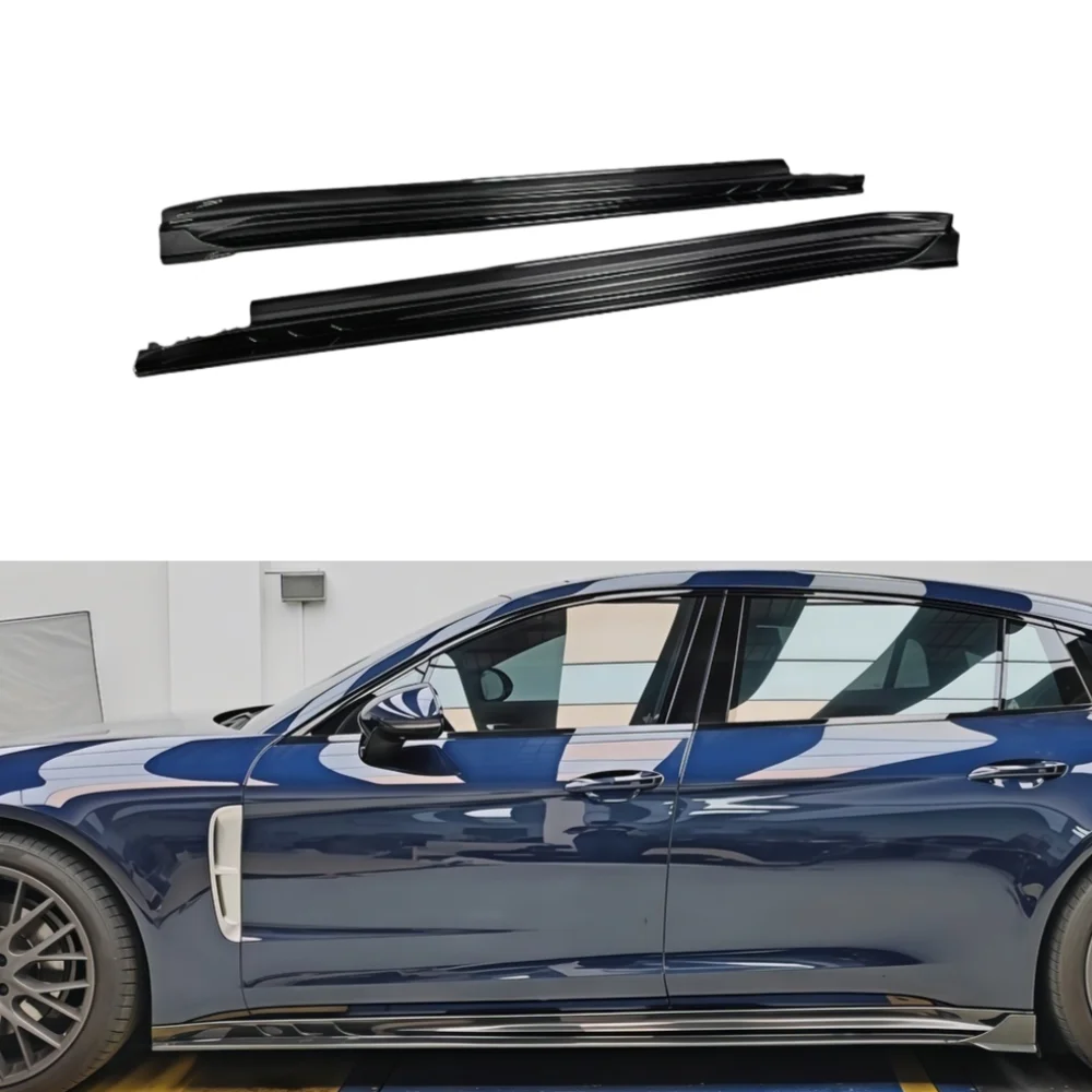 New PK Style Dry Carbon Fiber Side Skirt with Skirt Edge Turbulence Suitable for 2017-2023 Porsche 971 Panamera GTS Turbo S
New PK Style Dry Carbon Fiber Side Skirt with Skirt Edge Turbulence Suitable for 2017-2023 Porsche 971 Panamera GTS Turbo S