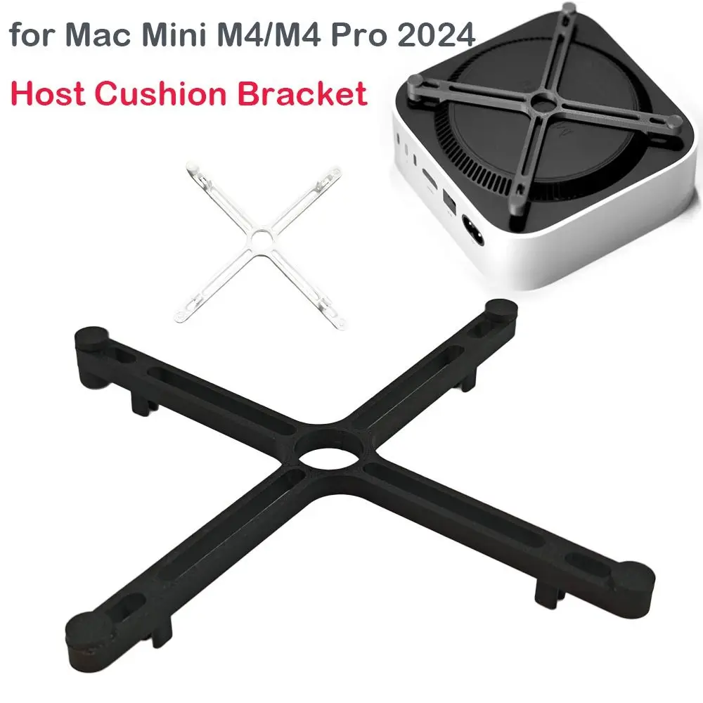 Heightening Host Cushion Bracket Anti-Scratch Push Switch Host Stand Heat Dissipation for Mac Mini M4/M4 Pro 2024
Heightening Host Cushion Bracket Anti-Scratch Push Switch Host Stand Heat Dissipation for Mac Mini M4/M4 Pro 2024