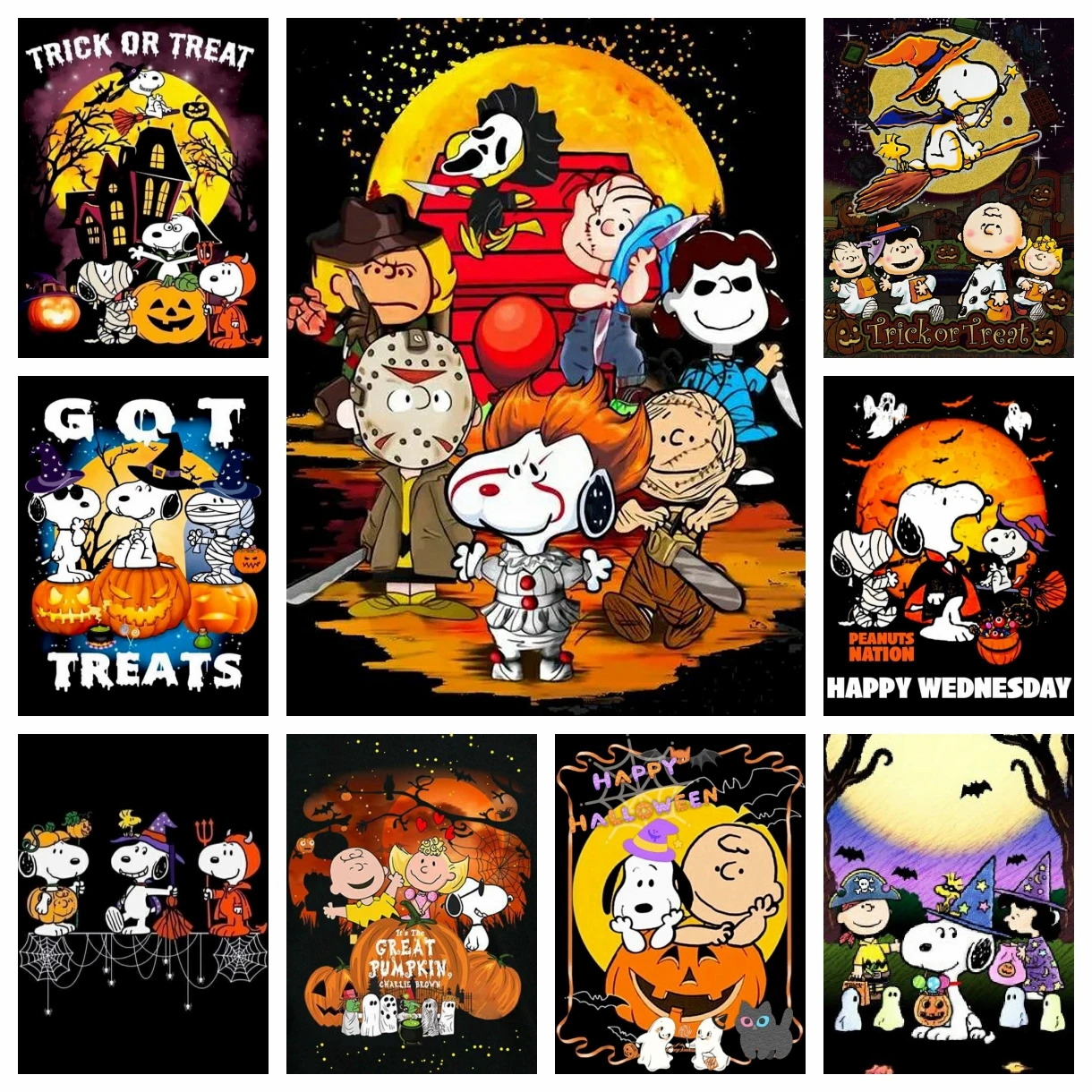 Snoopy Halloween 5D DIY Diamond Painting Cross Stitch Cute Cartoon Mosaic Embroidery Rhinestones Home Decor Kids Gift
Snoopy Halloween 5D DIY Diamond Painting Cross Stitch Cute Cartoon Mosaic Embroidery Rhinestones Home Decor Kids Gift