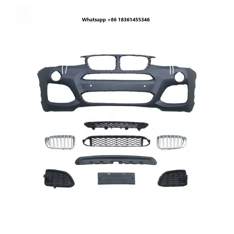 For X3 X4 F25 F26 2014-2018 Upgrade MT Style Car Bodykit Hot Selling PP Material Car Bumpers Front Bumper
For X3 X4 F25 F26 2014-2018 Upgrade MT Style Car Bodykit Hot Selling PP Material Car Bumpers Front Bumper