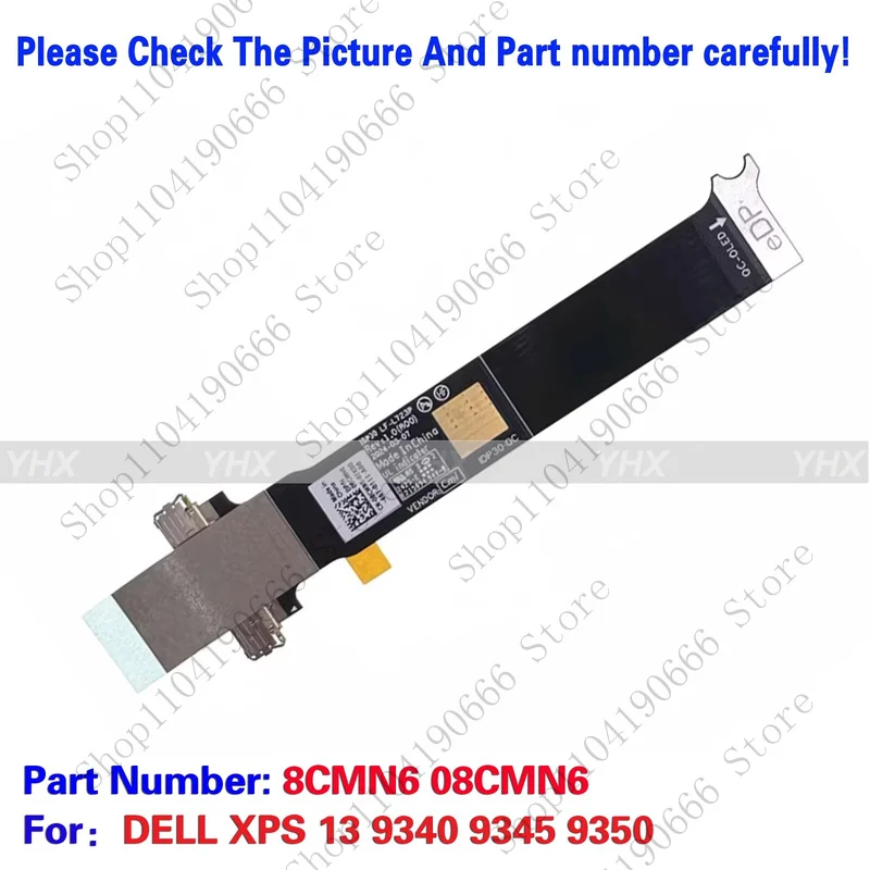++Notebook computer components New For DELL XPS 13 9340 9345 9350 EDP OLED CABLE IDP30 LF-723P 08CMN6.++ 
++Notebook computer components New For DELL XPS 13 9340 9345 9350 EDP OLED CABLE IDP30 LF-723P 08CMN6.++