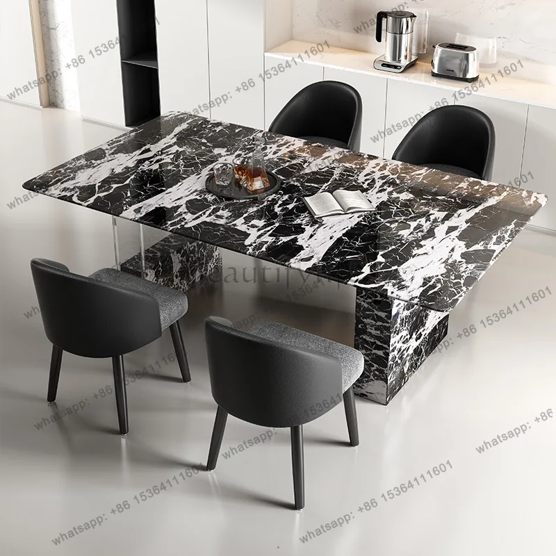 yj32 Italian minimalist light luxury dining table acrylic small apartment household rectangle
yj32 Italian minimalist light luxury dining table acrylic small apartment household rectangle
