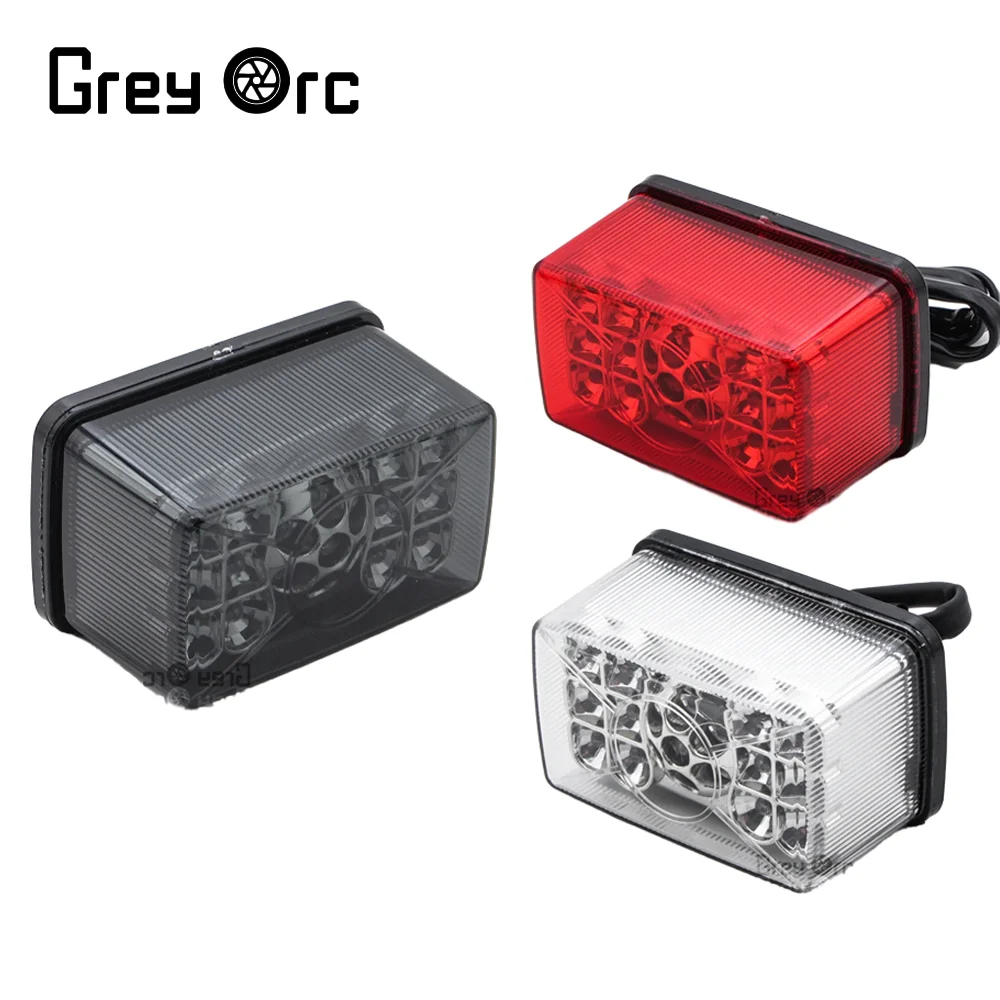 For Kawasaki Yamaha Honda Ducati Universal LED Motorcycle Tail Lights With License Plate Holder Brake Tailight Lamp Modification
For Kawasaki Yamaha Honda Ducati Universal LED Motorcycle Tail Lights With License Plate Holder Brake Tailight Lamp Modification
