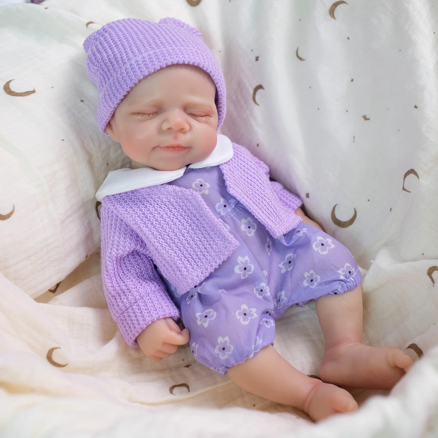 NPK 12inch Pascale Full Solid Silicone Squishy Doll Flexible Elastic Super Soft Cute Small Size Lifelike Reborn Bebe Toy
NPK 12inch Pascale Full Solid Silicone Squishy Doll Flexible Elastic Super Soft Cute Small Size Lifelike Reborn Bebe Toy