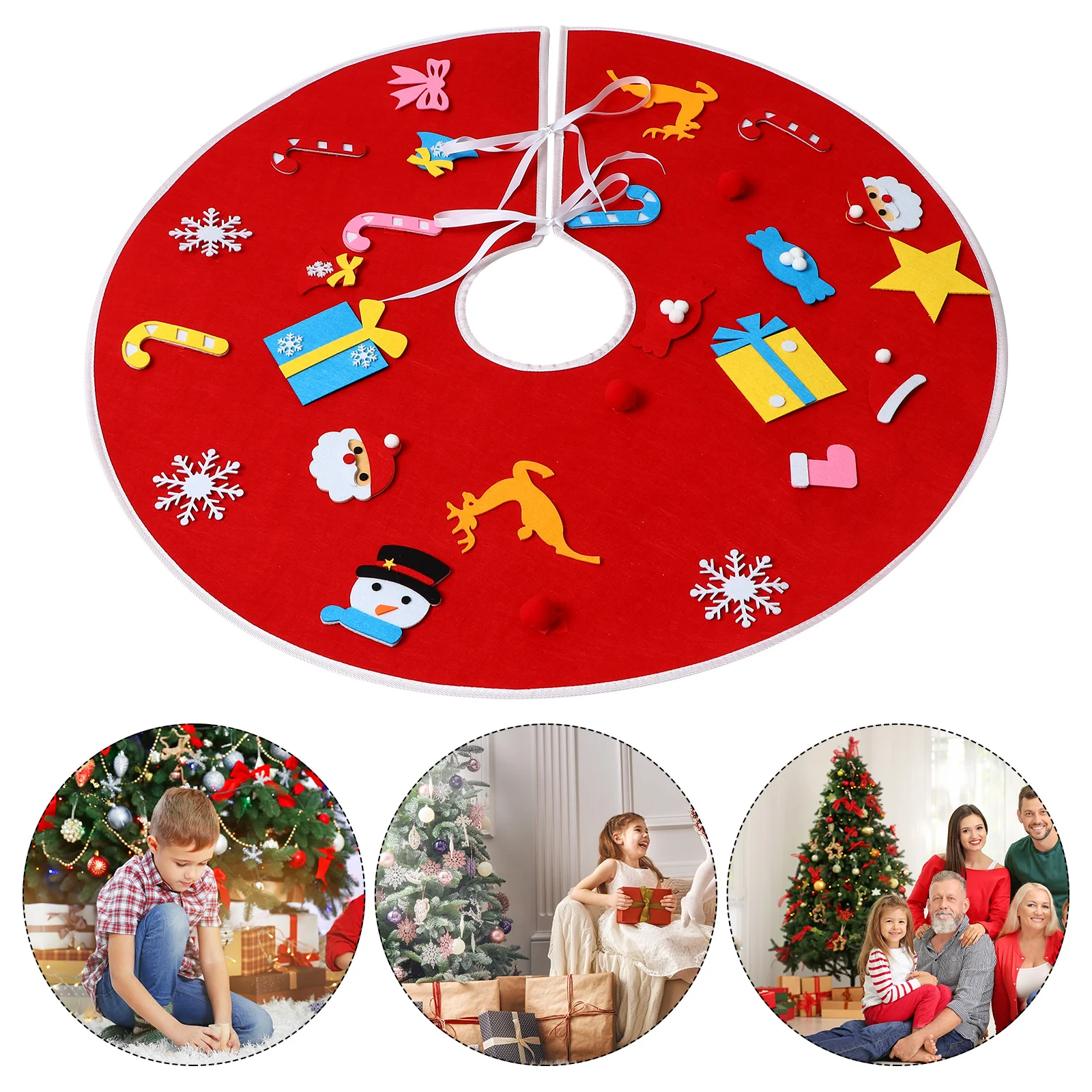 Christmas Tree Skirt Kit Festive Decorative Dress For Indoor Outdoor Xmas Tree Decor Party Supplies Festival Decorations
Christmas Tree Skirt Kit Festive Decorative Dress For Indoor Outdoor Xmas Tree Decor Party Supplies Festival Decorations