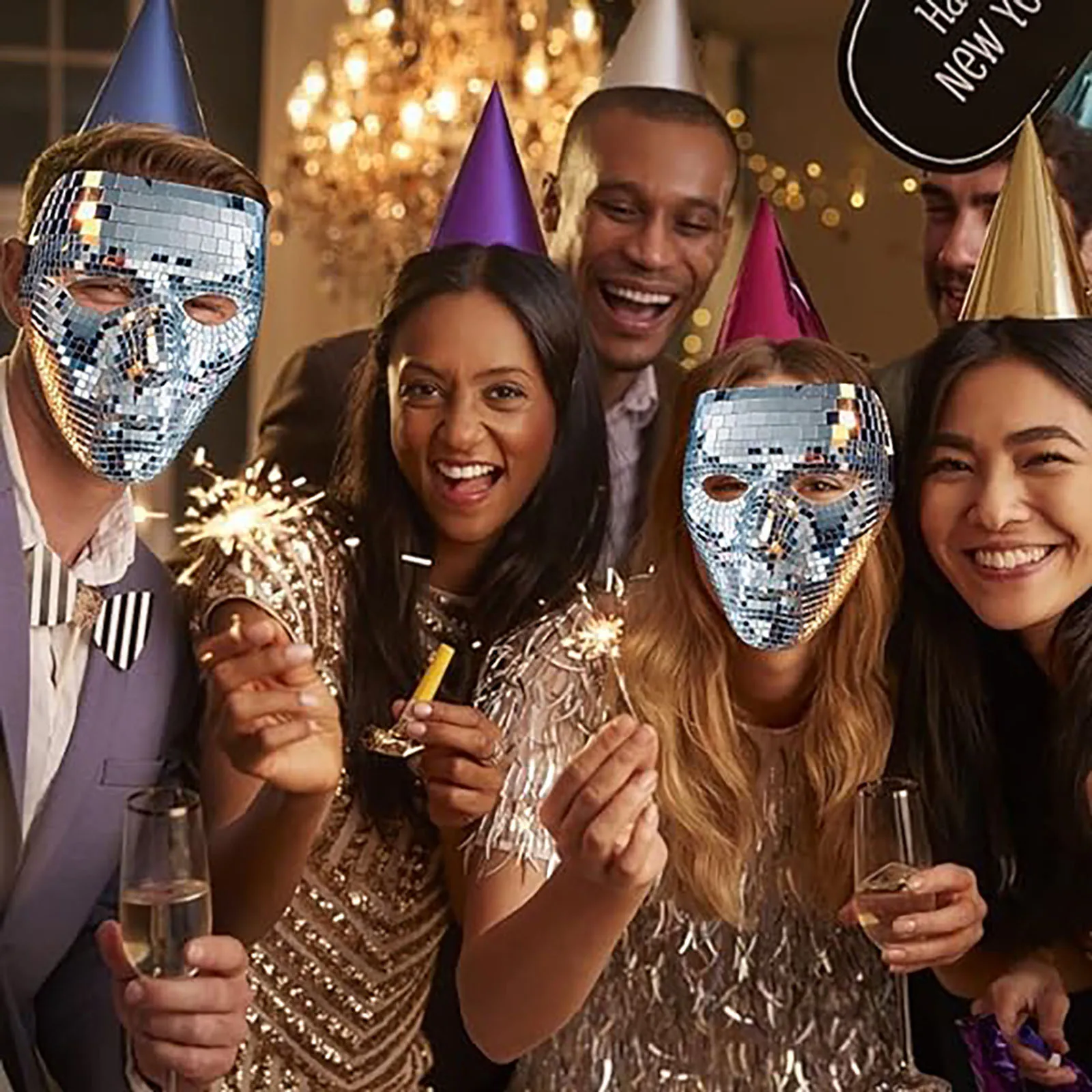 Disco Mask Ball Sparkling Mirror Mosaic Mask Masquerade Disco Mask Halloween Masks Masquerade Party Disco Masques
Disco Mask Ball Sparkling Mirror Mosaic Mask Masquerade Disco Mask Halloween Masks Masquerade Party Disco Masques