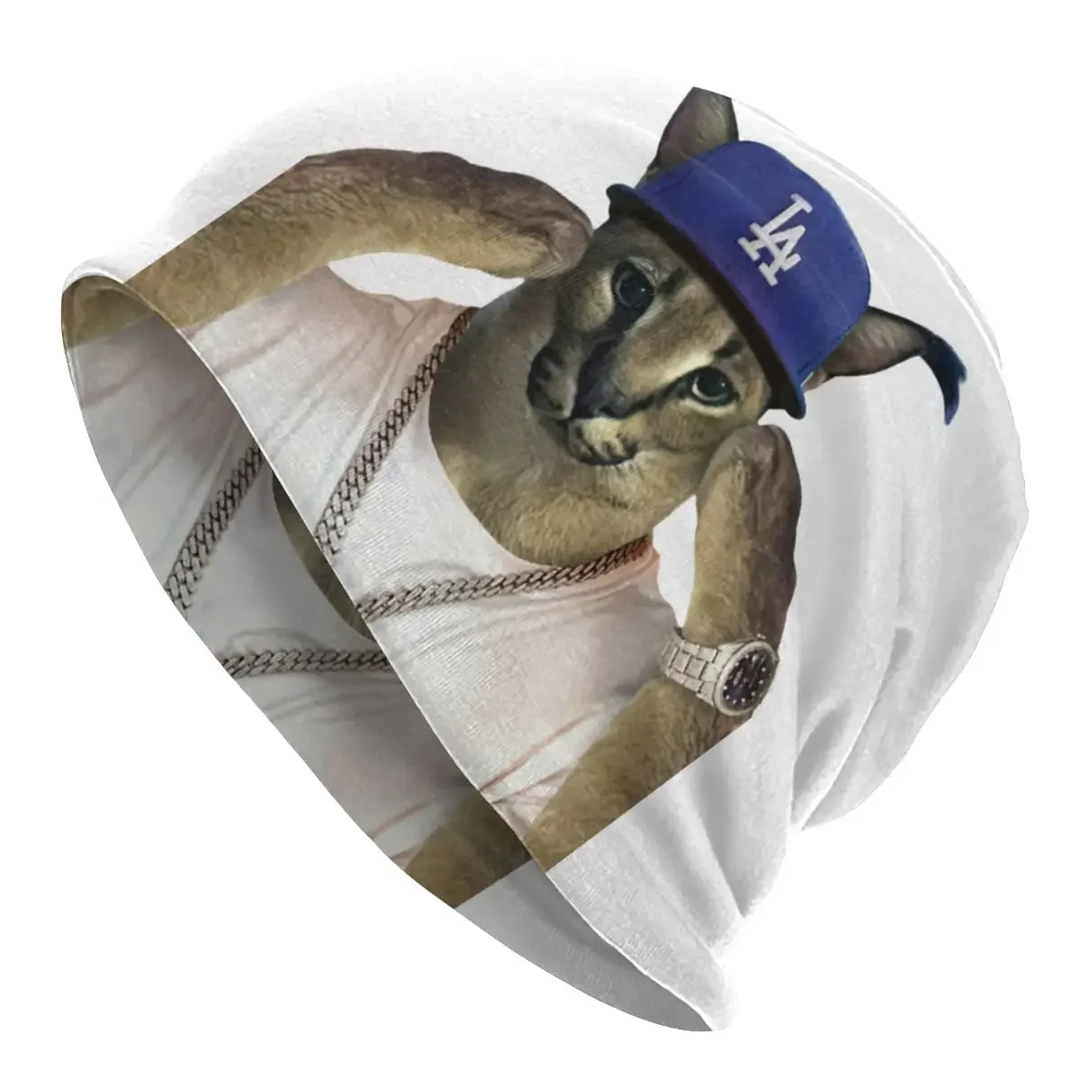 Big Floppa Rapper Bonnet Hat Knitting Hats Hip Hop Ski Caracal Cat Skullies Beanies Hats Unisex Spring Dual-use Caps
Big Floppa Rapper Bonnet Hat Knitting Hats Hip Hop Ski Caracal Cat Skullies Beanies Hats Unisex Spring Dual-use Caps