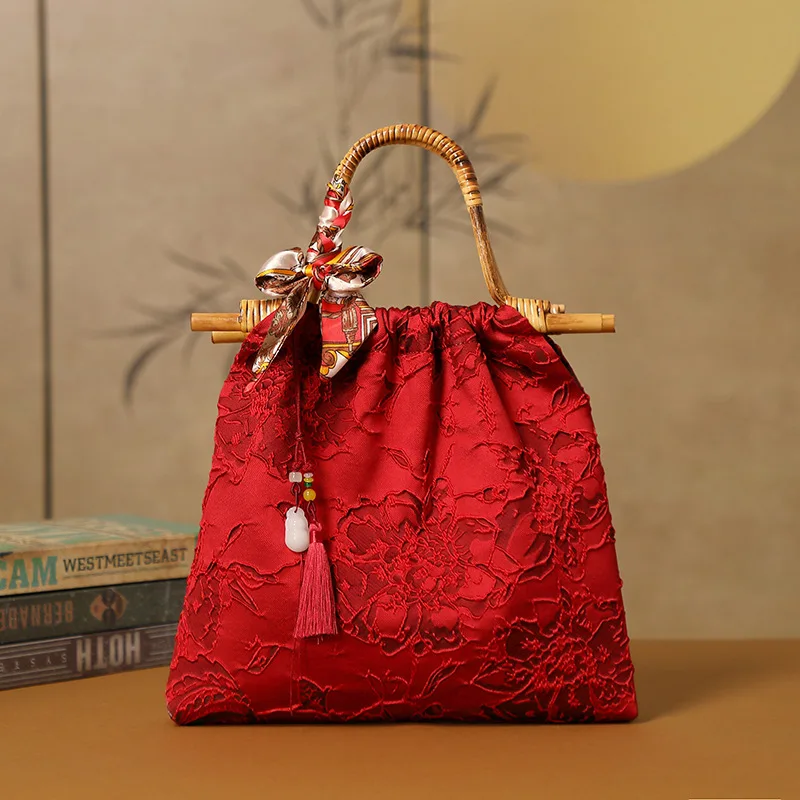 Bamboo Handheld Fashion Women Handbag Cotton Fabric Embroidery Handmade Bucket Bag Large Capacity Tote Bag Female Shoulder Bag 6
Bamboo Handheld Fashion Women Handbag Cotton Fabric Embroidery Handmade Bucket Bag Large Capacity Tote Bag Female Shoulder Bag 6