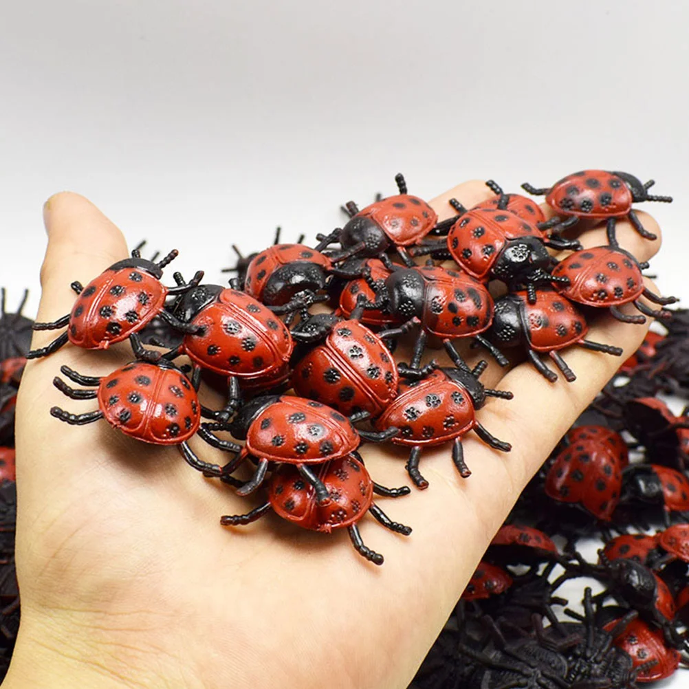 25pcs PVC Simulation Ladybug Model Toys Red Mini Plastic Insect Prank Scary Trick Toy for Kids Bright Color Realistic
25pcs PVC Simulation Ladybug Model Toys Red Mini Plastic Insect Prank Scary Trick Toy for Kids Bright Color Realistic
