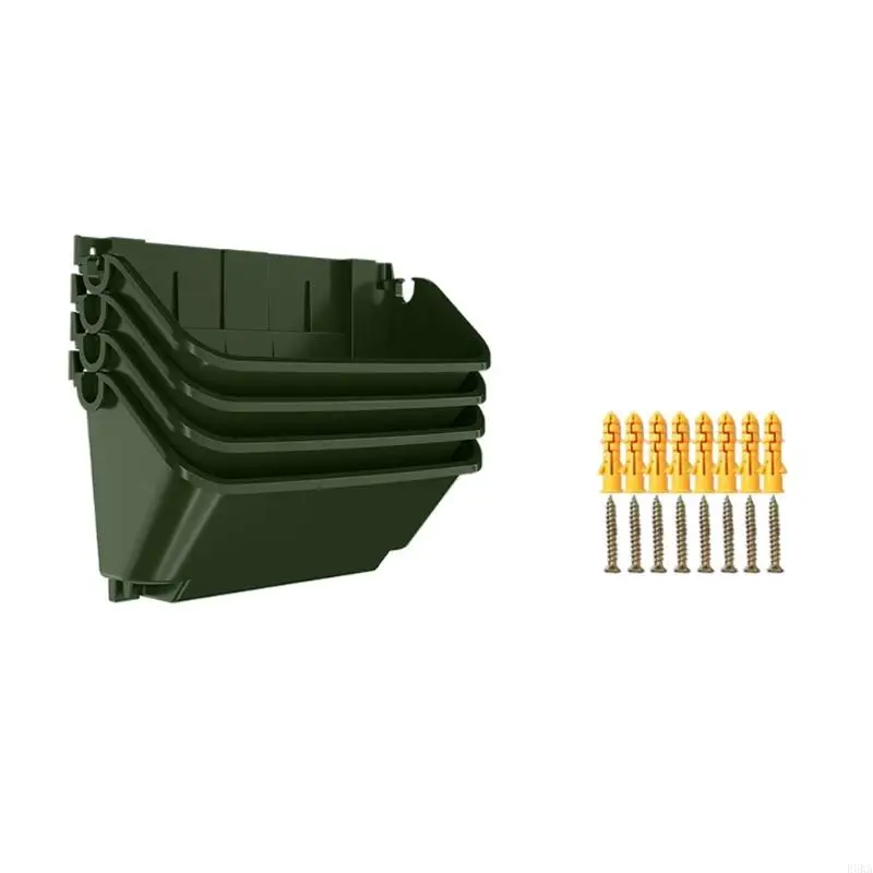 F3KA 4PCS Декоративный настенный плантатор для создания зеленых вертикальных садов на открытом воздухе
F3KA 4PCS Декоративный настенный плантатор для создания зеленых вертикальных садов на открытом воздухе